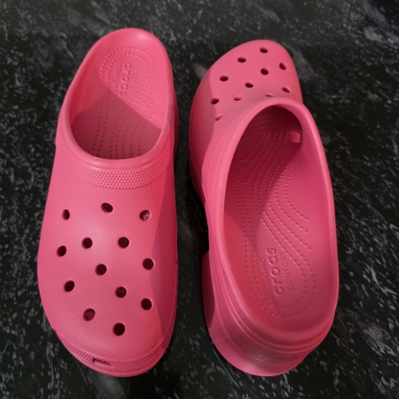 BRAND NEW CROSS SIREN PLATFORM CLOG SANDAL - Picture 4 of 15